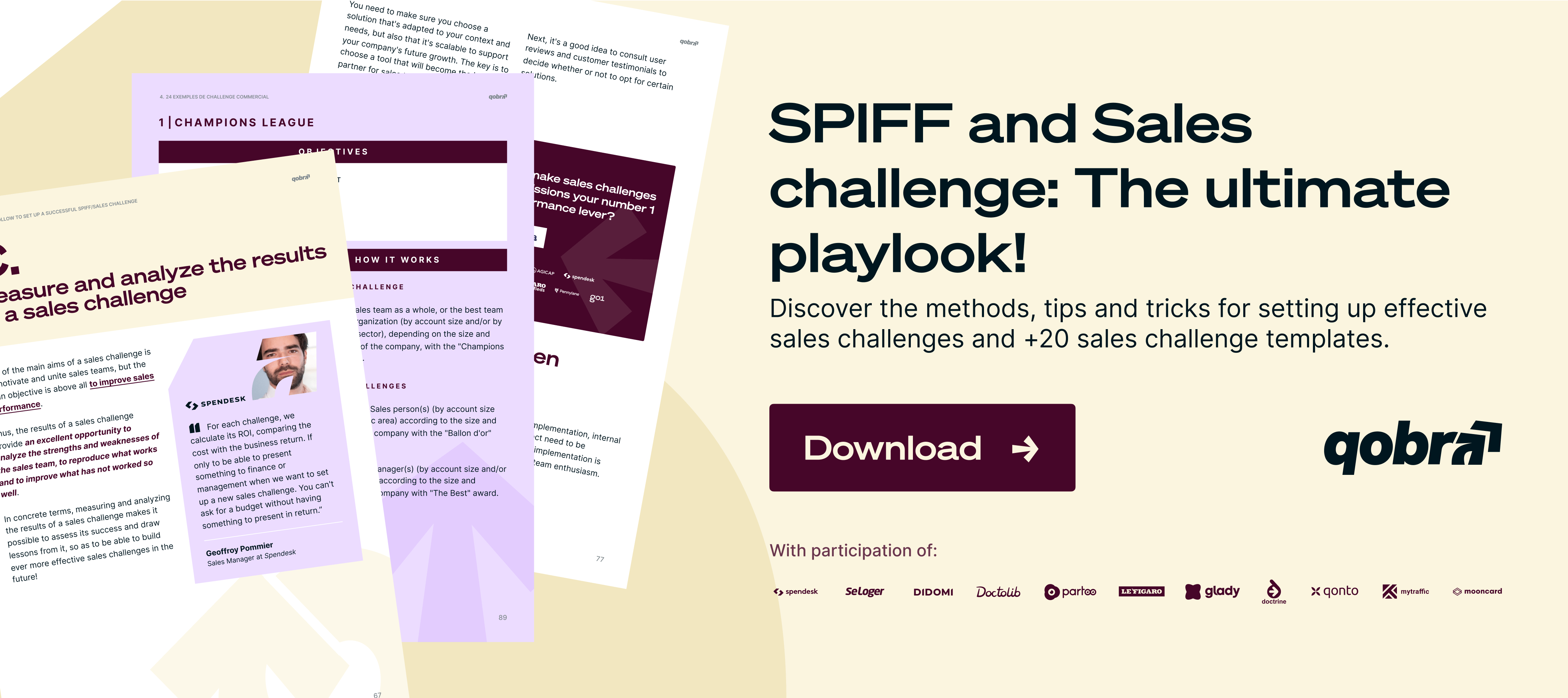 SPIFFs and Sales challenges: The ultimate playbook