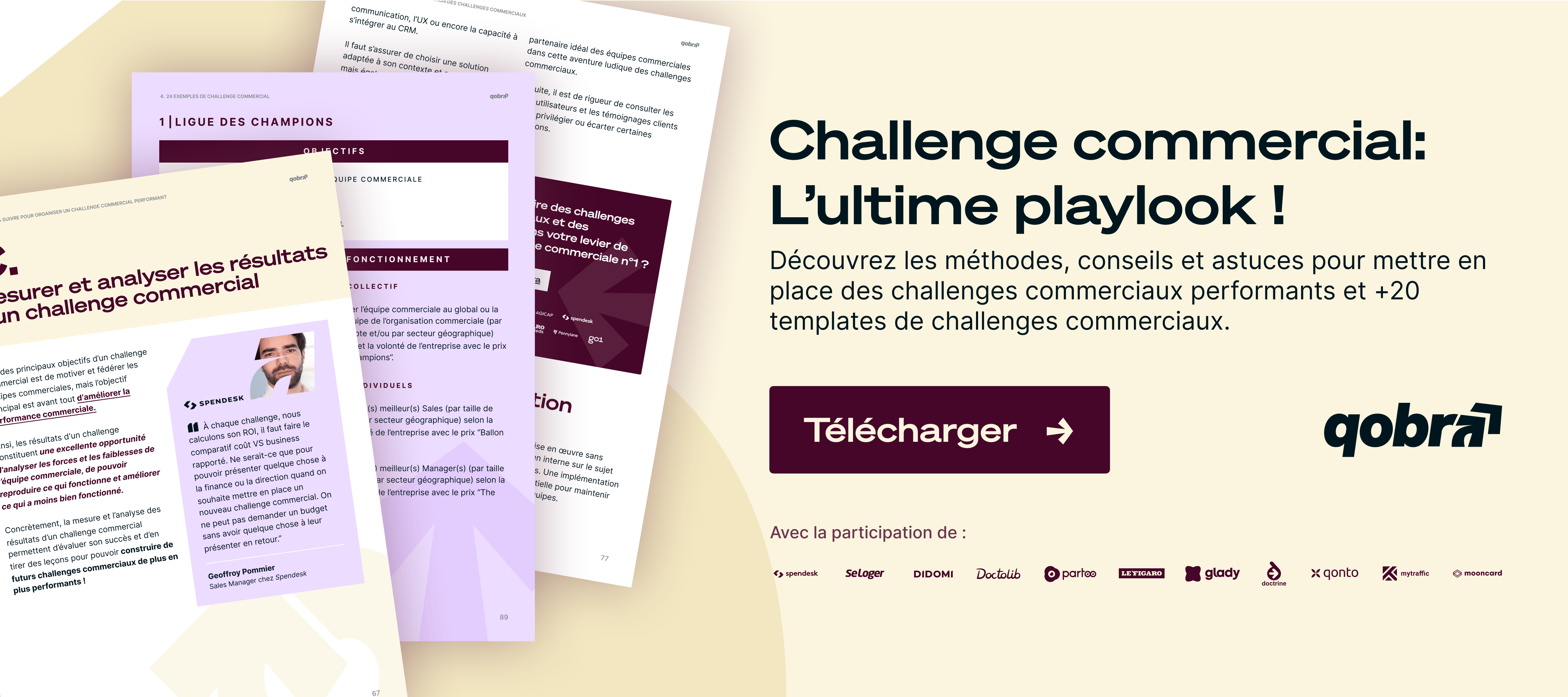 Challenge commercial : L'ultime playbook
