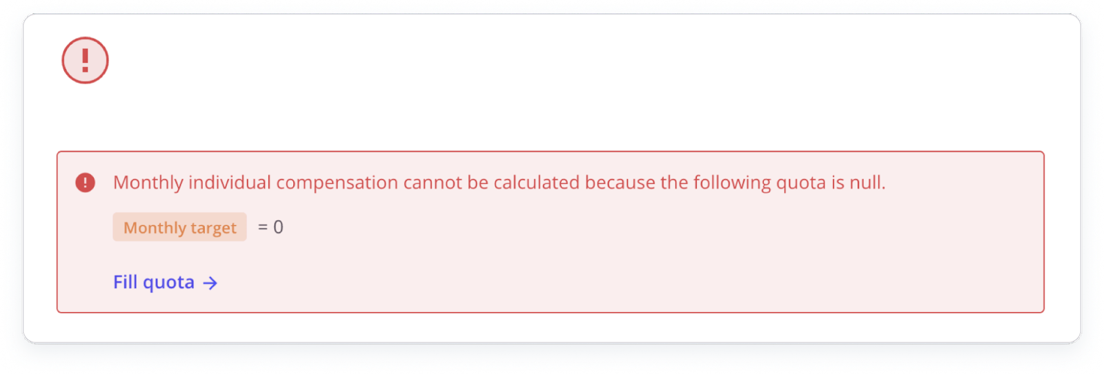 Qobra commission error
