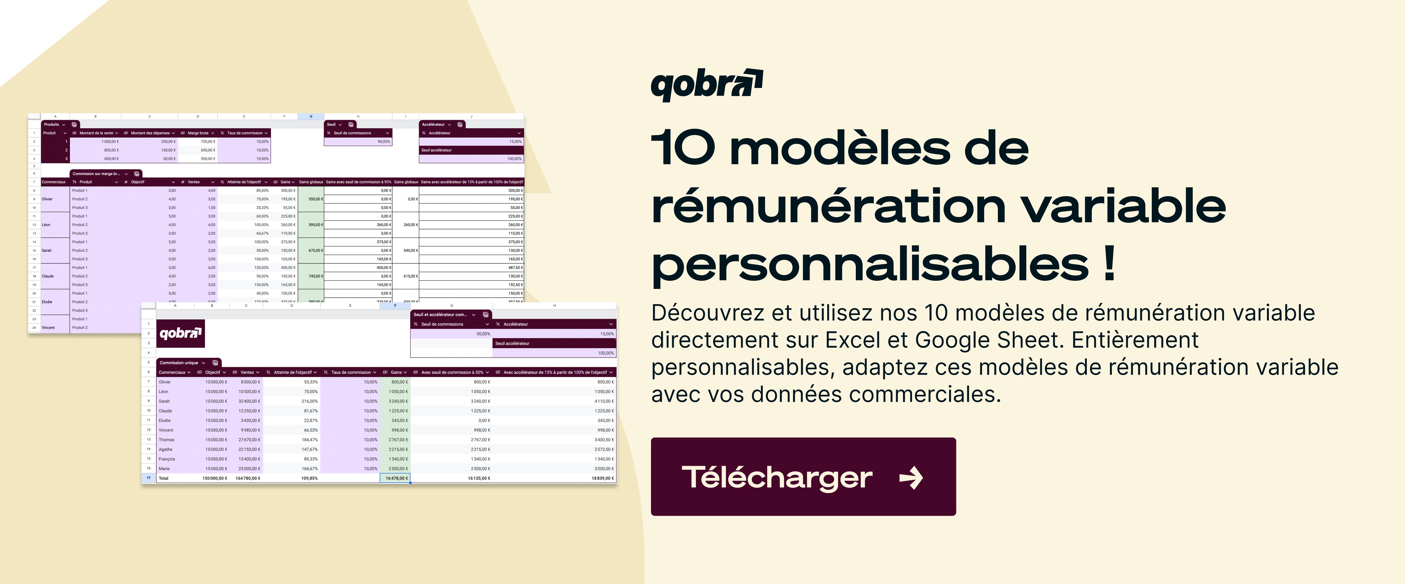 10 modèles de rémunération variable