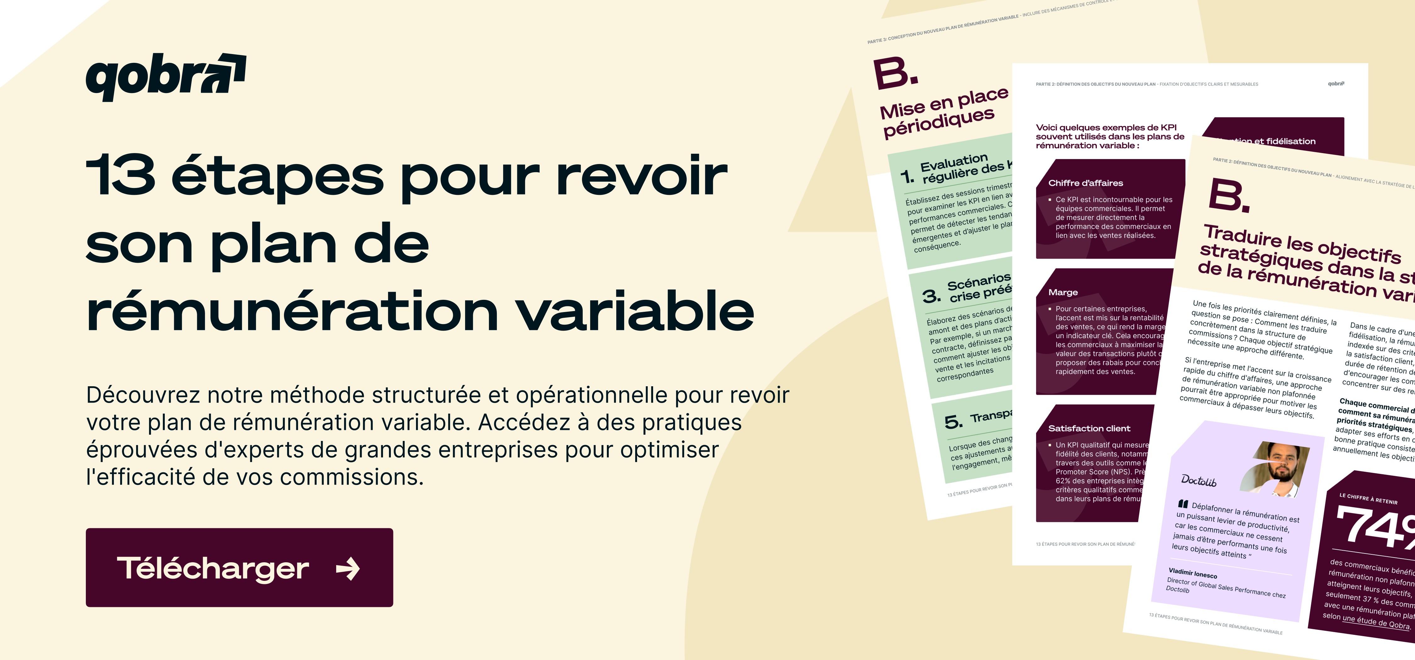 13 étapes pour revoir son plan de rémunération variable